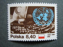 [The 35th Anniversary of the United Nations, type CIP]