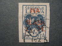 [Upper Silesia Plebiscite Fund - No. 1-3 & 20-22 Overprinted "Na Śląsk" & Surcharged, type I2]