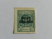 [Polish Postage Stamps Overprinted "PORT GDAŃSK", type A4]