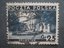 [Polish Postage Stamps Overprinted "PORT GDAŃSK", type J2]