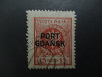 [Polish Postage Stamps Overprinted "PORT GDAŃSK", type A5]