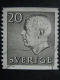 [King Gustaf VI Adolf of Sweden & Tree Crowns - Without Imprint, 類型 DB12]