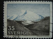 [Mountain Scenery and Uppsala Cathedral, Typ GS2]