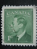 [King George VI - Inscription: "POSTES POSTAGE", տեսակ EJ]