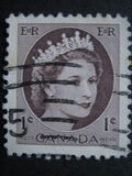 [Queen Elizabeth II - Normal Paper, See 1962 for Fluorescent Stripes, タイプ GT]