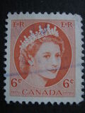 [Queen Elizabeth II - Normal Paper, See 1962 for Fluorescent Stripes, type GT5]