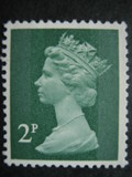 [Queen Elizabeth II. 2-Band Phosphor, type IB61]