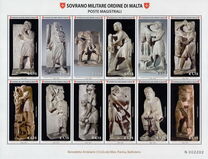[Scuplture in Art - Benedetto Antelami - The Cycle of the Months, tegund BHR]