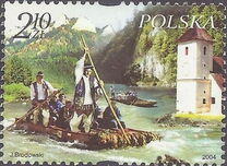 [Raftsmen on the River Dunajec, type FSA]
