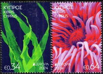 [EUROPA Stamps - Underwater Flora and Fauna, סוג AYT]