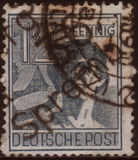 [Joint Allied Occupation Zones Stamps Handstamped, tyyppi A4]