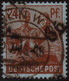 [Joint Allied Occupation Zones Stamps Handstamped, tyyppi A8]
