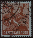 [Joint Allied Occupation Zones Stamps Handstamped, tyyppi A8]