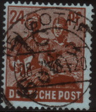 [Joint Allied Occupation Zones Stamps Handstamped, tyyppi A8]
