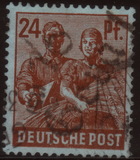 [Joint Allied Occupation Zones Stamps Handstamped, tyyppi A8]