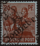 [Joint Allied Occupation Zones Stamps Handstamped, tyyppi A8]