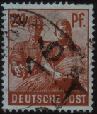 [Joint Allied Occupation Zones Stamps Handstamped, tyyppi A8]
