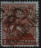 [Joint Allied Occupation Zones Stamps Handstamped, tyyppi A8]
