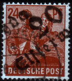 [Joint Allied Occupation Zones Stamps Handstamped, tyyppi A8]