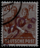 [Joint Allied Occupation Zones Stamps Handstamped, tyyppi A8]