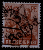 [Joint Allied Occupation Zones Stamps Handstamped, tyyppi A8]