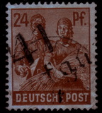 [Joint Allied Occupation Zones Stamps Handstamped, tyyppi A8]