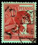 [Joint Allied Occupation Zones Stamps Handstamped, tyyppi A10]