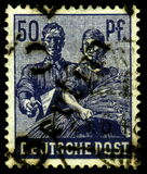[Joint Allied Occupation Zones Stamps Handstamped, tyyppi A12]
