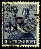 [Joint Allied Occupation Zones Stamps Handstamped, tyyppi A12]