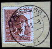 [Joint Allied Occupation Zones Stamps Handstamped, type A13]