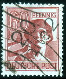[Joint Allied Occupation Zones Stamps Handstamped, type A13]