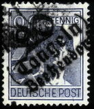 [Joint Allied Occupation Zones Stamps Handstamped, type A15]