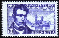 [Pro Juventute - Landscapes - Alexander Vinet, type JK]