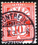 [Helvetia - Cross & Shield - Fiber Paper, प्रकार L4]