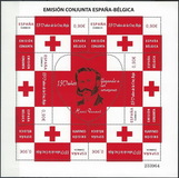 [The 150th Anniversary of the International Red Cross - Joint Issue with Belgium, Tip GDA]