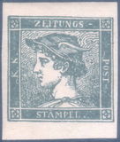 [Newspaper Stamps - Mercurius Head, प्रकार XBA]