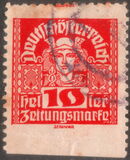 [Newspaper Stamps - Thin White Paper, Typ XBN5]