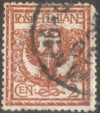 [Definitives - Eagle with Coat of Arms - Victor Emmanuel III, 1869-1947, type AI]