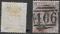 [Queen Victoria - Small White Control Letters in Corners, 类型 M]