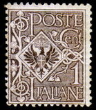 [Definitives - Eagle with Coat of Arms - Victor Emmanuel III, 1869-1947, tip AH]