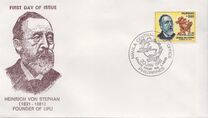[The 150th Anniversary of the Birth of Heinrich von Stephan (Founder of U.P.U.), 1831-1897, Scrivi DZN]