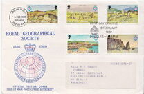 [The 150th Anniversary of "The Royal Geographical Society", type EO]