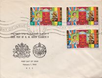 [Airmail - Visit of Queen Elizabeth II, type OX]