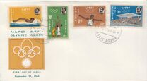 [Airmail - Olympic Games - Tokyo, Japan, Tipi OM]