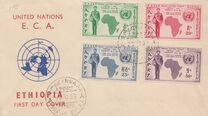 [Airmail - The 1st Session of U.N. Economic Conference for Africa, Addis Ababa, Tipi LN]