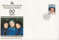 [The 90th Anniversary of the Birth of Queen-Mother Elizabeth, тып PH]