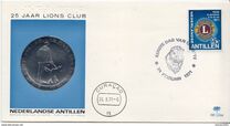[The 25th Anniversary of Lions Club in Netherlands Antilles, type GA]