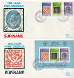 [The 150th Anniversary of the First Postage Stamp, type BDL]