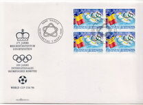 [The 275th Anniversary of the Kingdom of Liechtenstein & The 100th Anniversary of the International Olympic Committee, IOC, type ALV]