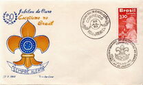 [Airmail - The 50th Anniversary of the Scouting in Brazil, тып AJQ]